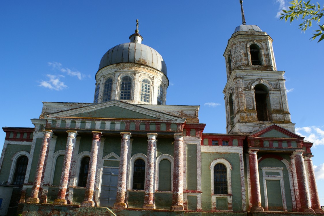 Борисоглебовка. Церковь Михаила Архангела. фасады