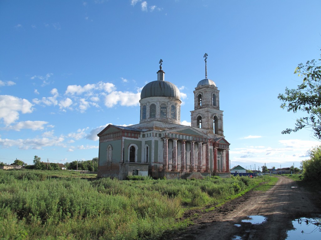 Борисоглебовка. Церковь Михаила Архангела. фасады