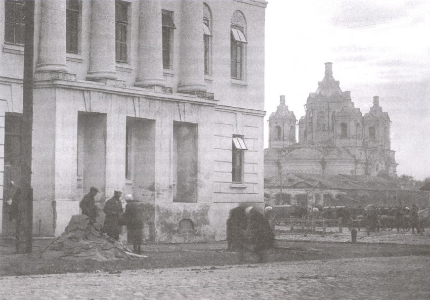 Собор Рождества Христова, Тамбов (Тамбов, город, Тамбовская область). архивная фотография, Последнии дни собора