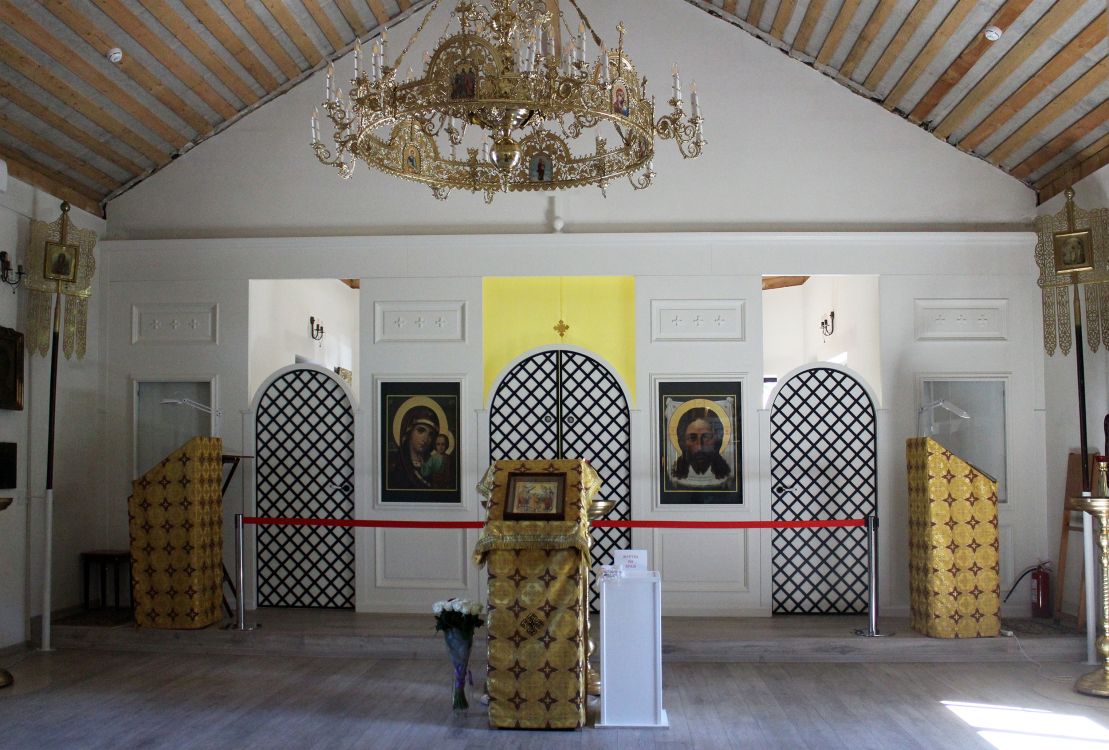 Церковь Сергия Радонежского, Приморский район (Санкт-Петербург, г. Санкт-Петербург). интерьер и убранство