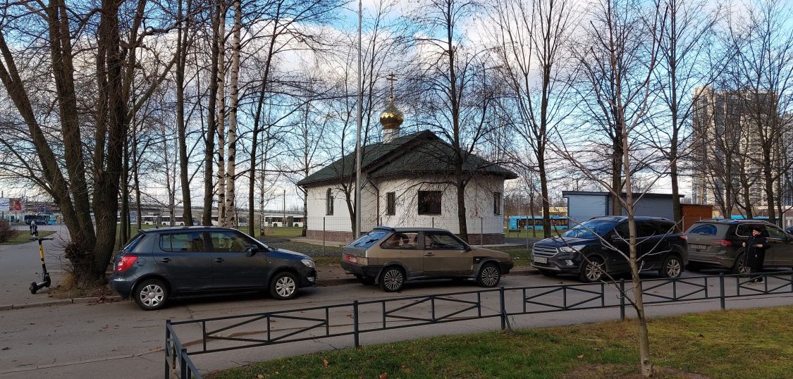Приморский район. Церковь Сергия Радонежского. фасады