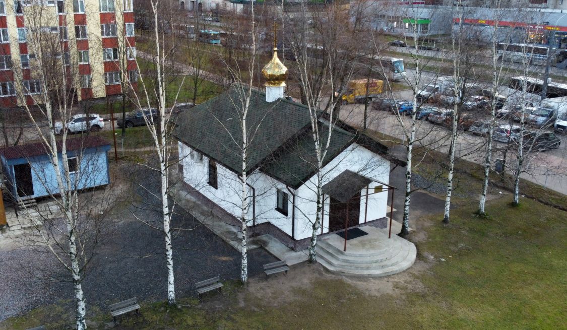 Приморский район. Церковь Сергия Радонежского. фасады