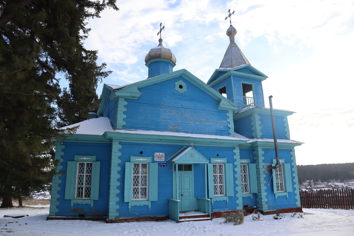 Церковь Покрова Пресвятой Богородицы, Петухово (Томский район, Томская область). фасады