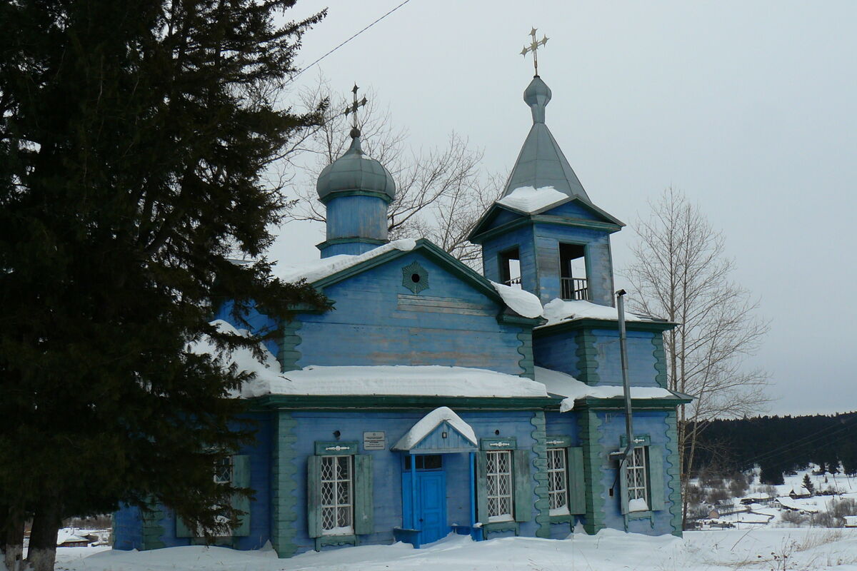 Церковь Покрова Пресвятой Богородицы, Петухово (Томский район, Томская область). фасады