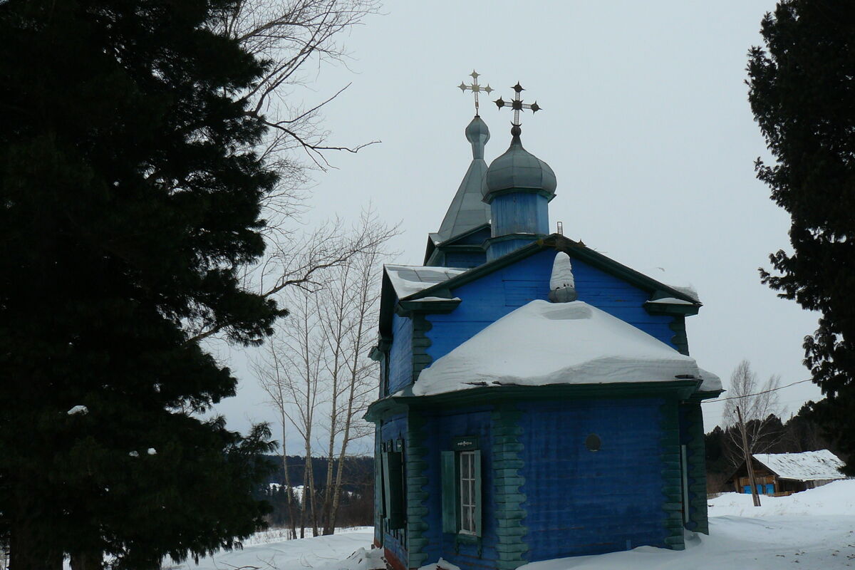 Церковь Покрова Пресвятой Богородицы, Петухово (Томский район, Томская область). фасады