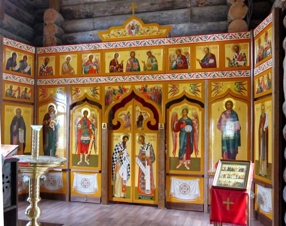 Церковь Александра Свирского, Берёзовка (Кондопожский район, Республика Карелия). интерьер и убранство