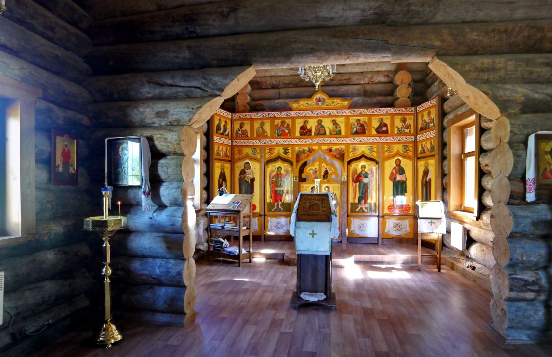 Церковь Александра Свирского, Берёзовка (Кондопожский район, Республика Карелия). интерьер и убранство