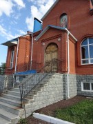 Церковь Казанской иконы Божией Матери, Крыльцо и вход в храм.<br>, Рязановка, Стерлитамакский район, Республика Башкортостан