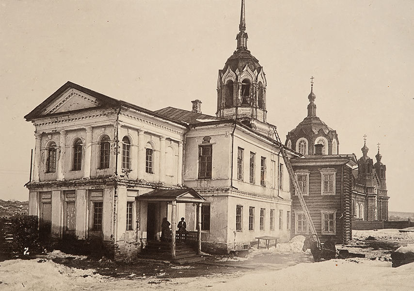 Церковь Николая Чудотворца, Томск (Томск, город, Томская область). архивная фотография, Церковь Николая чудотворца (на дальнем плане). Фото из фондов ТОКМ