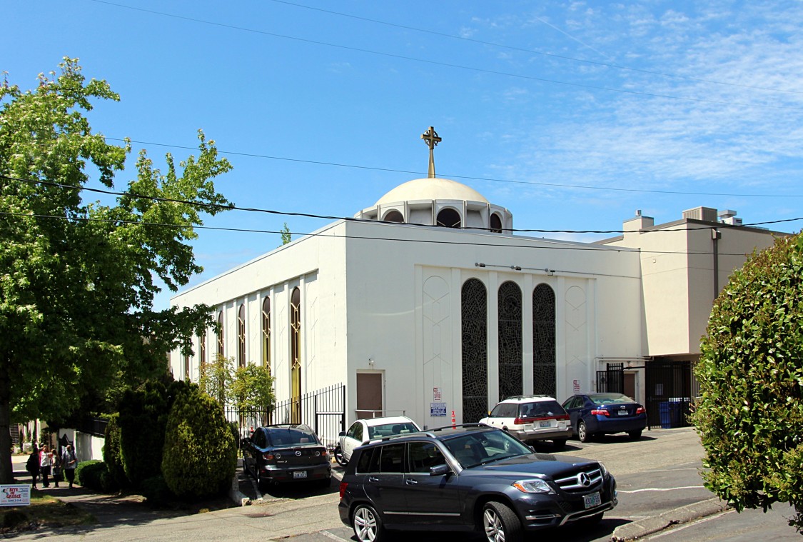 Сиэтл. Церковь Успения Пресвятой Богородицы. фасады