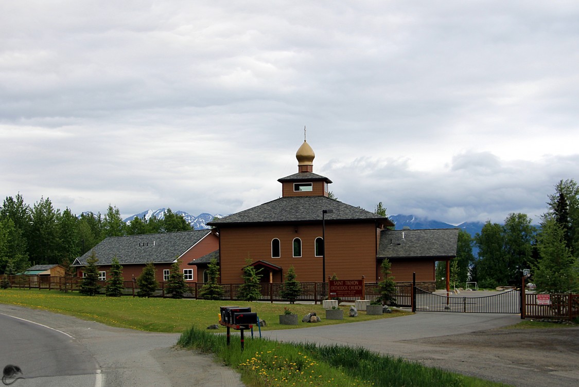 Церковь Тихона, Патриарха Всероссийского, Анкоридж (Аляска, США). фасады