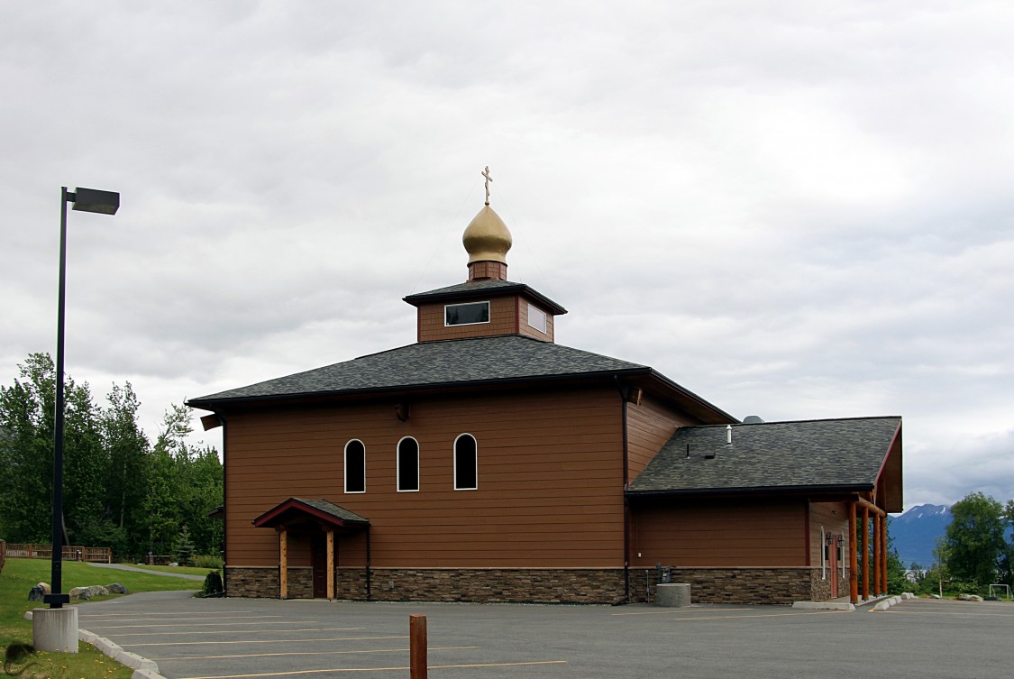 Церковь Тихона, Патриарха Всероссийского, Анкоридж (Аляска, США). фасады