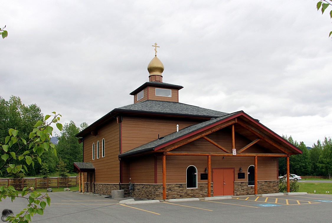 Церковь Тихона, Патриарха Всероссийского, Анкоридж (Аляска, США). фасады