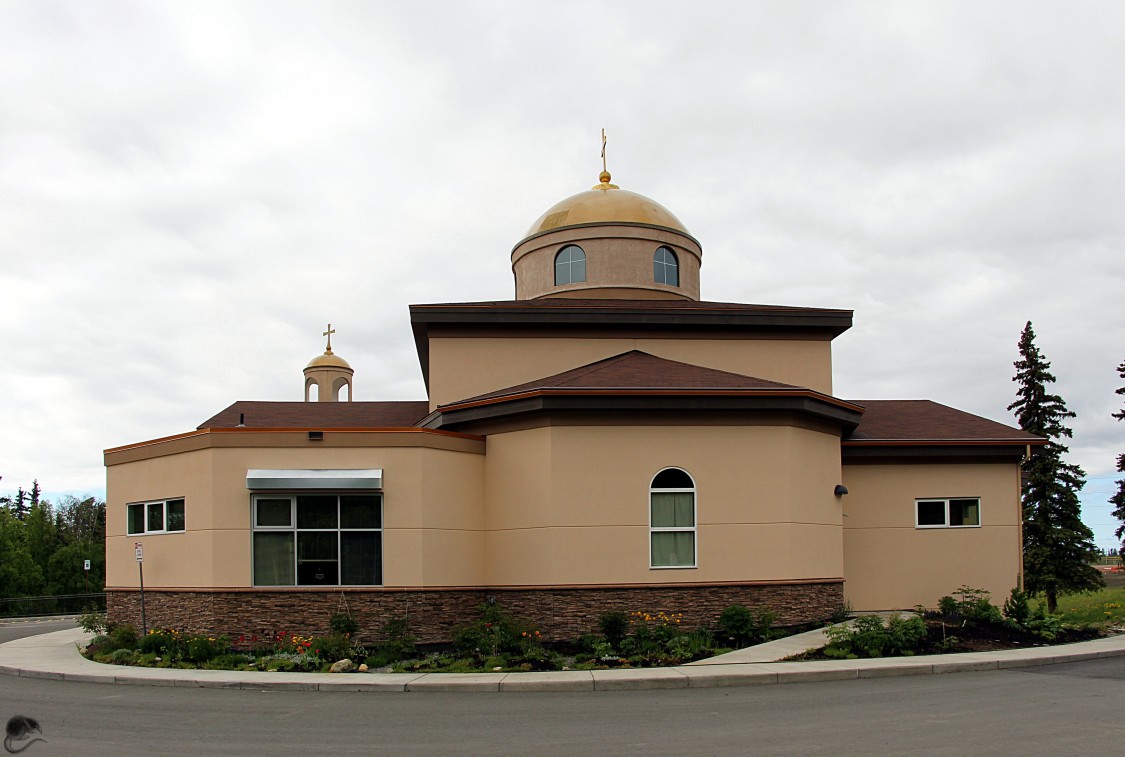 Церковь Спаса Преображения, Анкоридж (Аляска, США). фасады