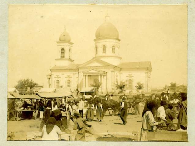 Церковь Николая Чудотворца, Болград (Болградский район, Украина, Одесская область). архивная фотография, Частная коллекция. Фото 1900-х годов