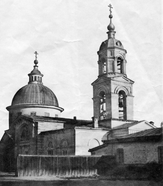 Церковь Благовещения Пресвятой Богородицы, Харьков (Харьков, город, Украина, Харьковская область). архивная фотография, Благовещенская церковь, 1900 год. Фото из музейного архива