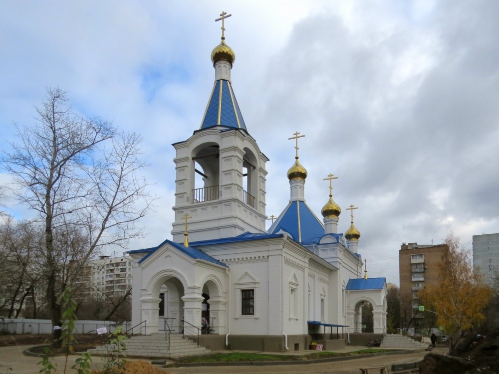 Останкинский. Церковь Ольги равноапостольной в Останкине. фасады