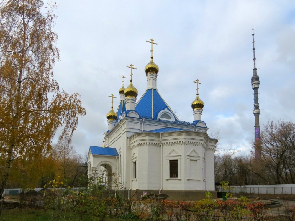 Останкинский. Церковь Ольги равноапостольной в Останкине. фасады
