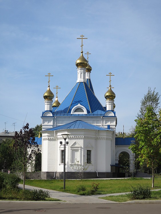 Церковь Ольги равноапостольной в Останкине, Останкинский (Северо-Восточный административный округ (СВАО), г. Москва). фасады