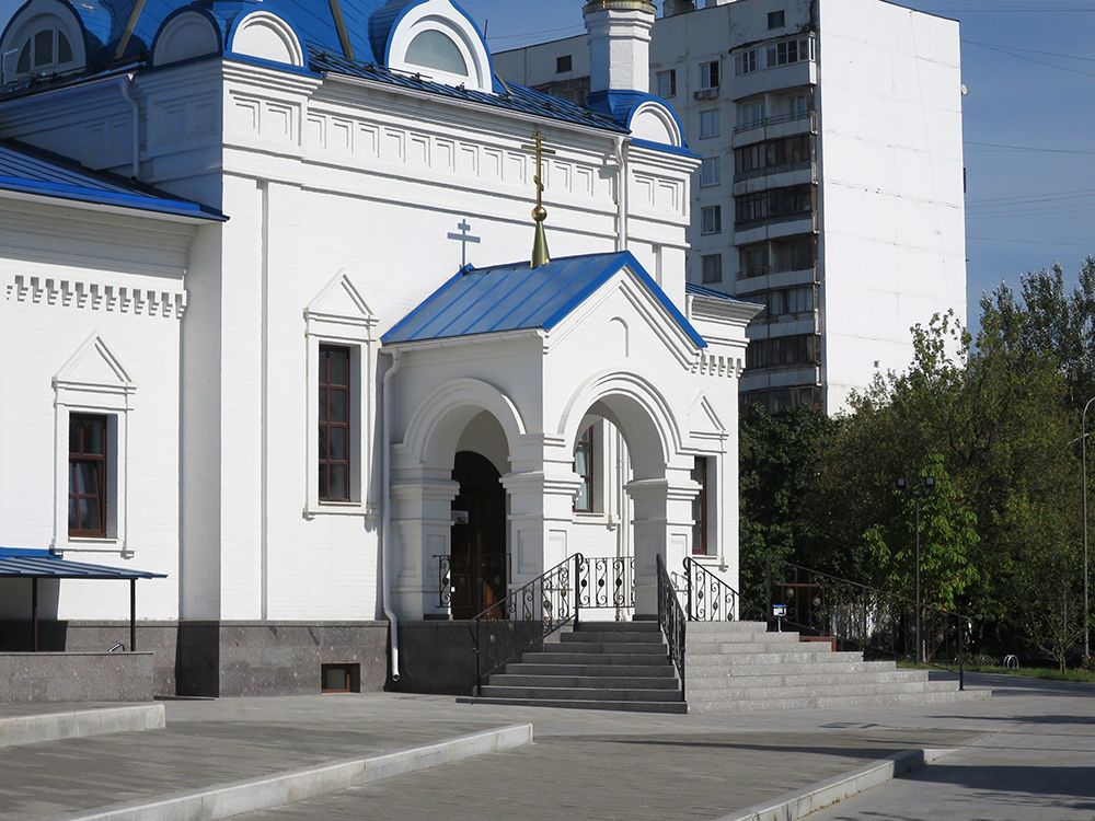 Останкинский. Церковь Ольги равноапостольной в Останкине. фасады