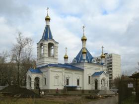 Москва. Церковь Ольги равноапостольной в Останкине