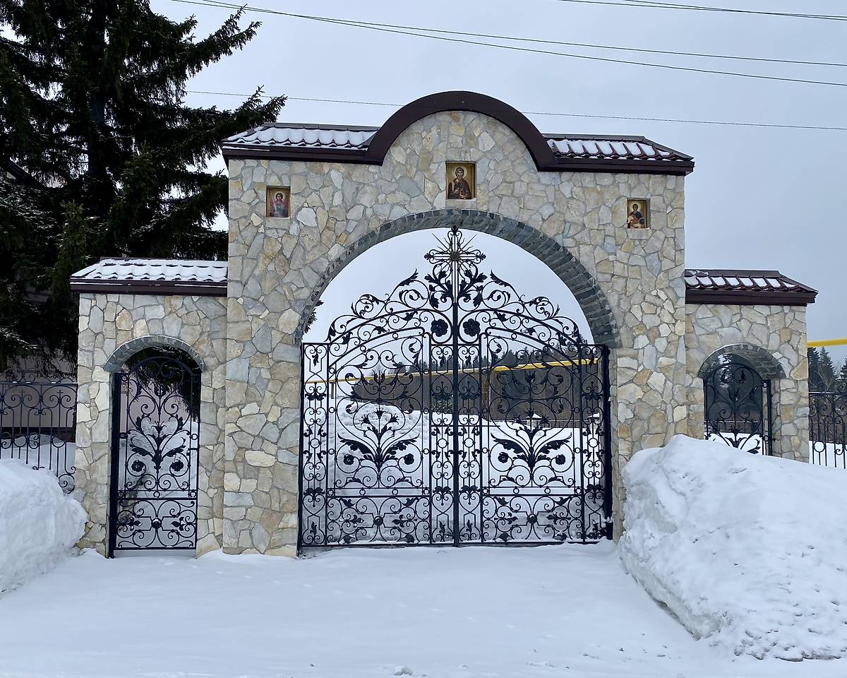 Восточная входная группа, дополнительная информация. Церковь Андрея Первозванного, Андреевка (Кемеровский район, Кемеровская область)