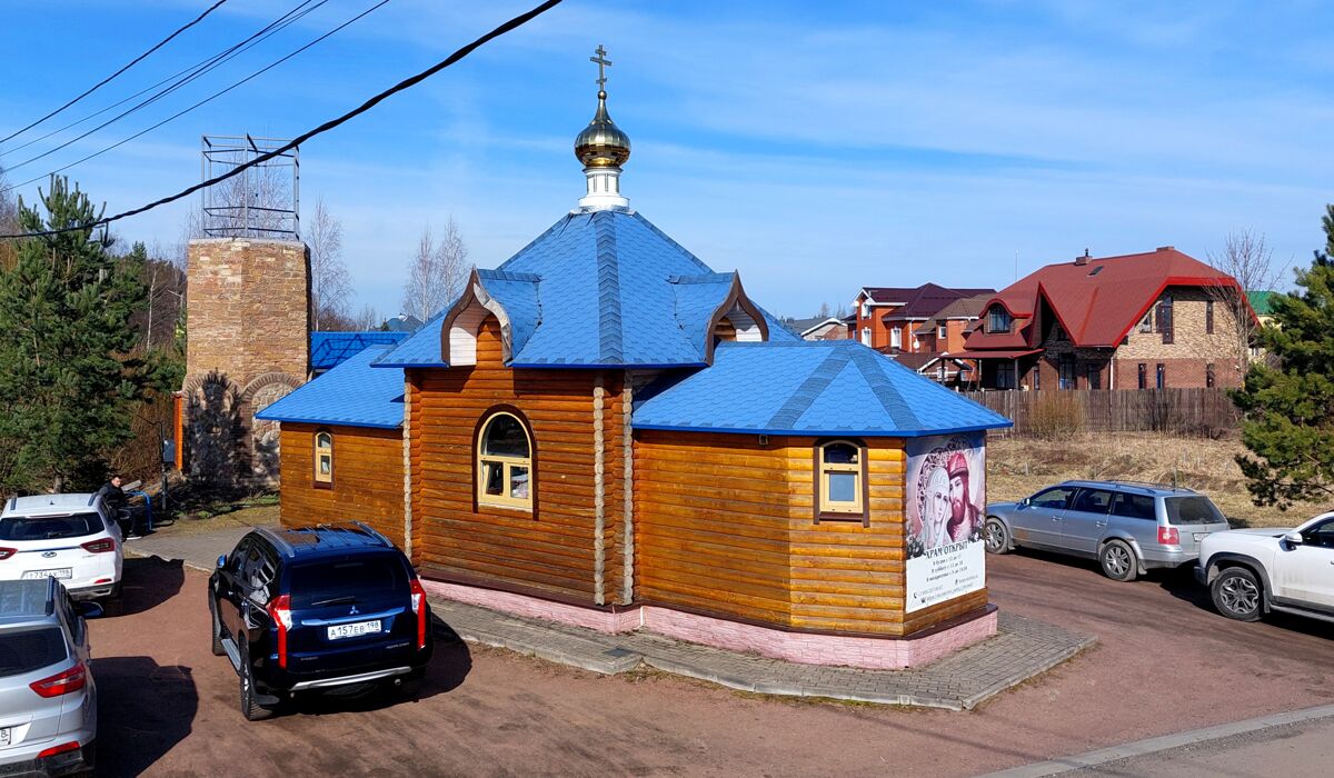 Церковь Петра и Февронии, Стрельна (Санкт-Петербург, Петродворцовый район, г. Санкт-Петербург). фасады