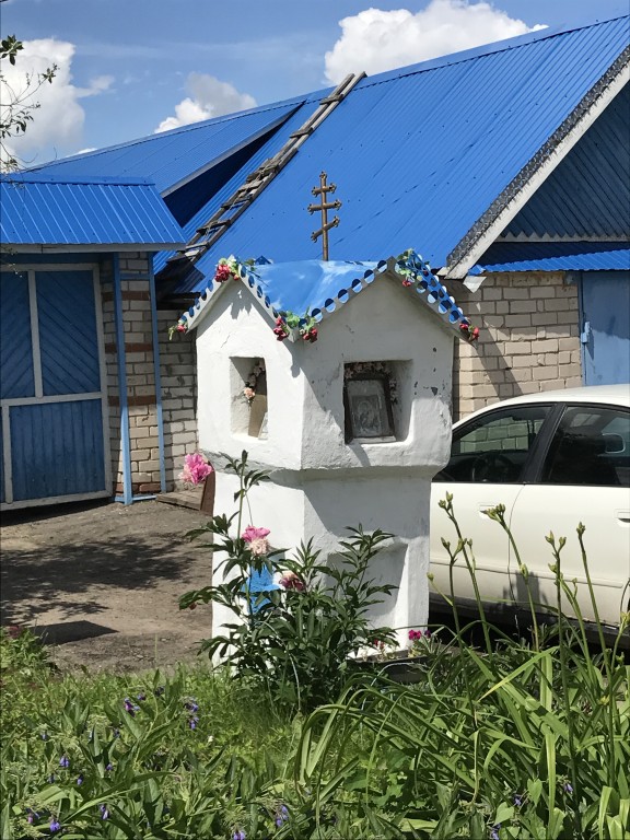 Часовенный столб в Малых Клыках (западный), Советский район (Казань, город, Республика Татарстан). фасады