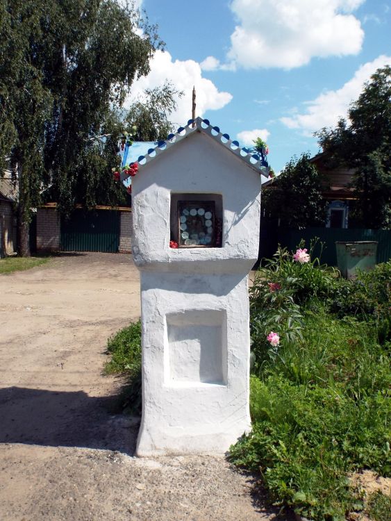 Часовенный столб в Малых Клыках (западный), Советский район (Казань, город, Республика Татарстан). фасады