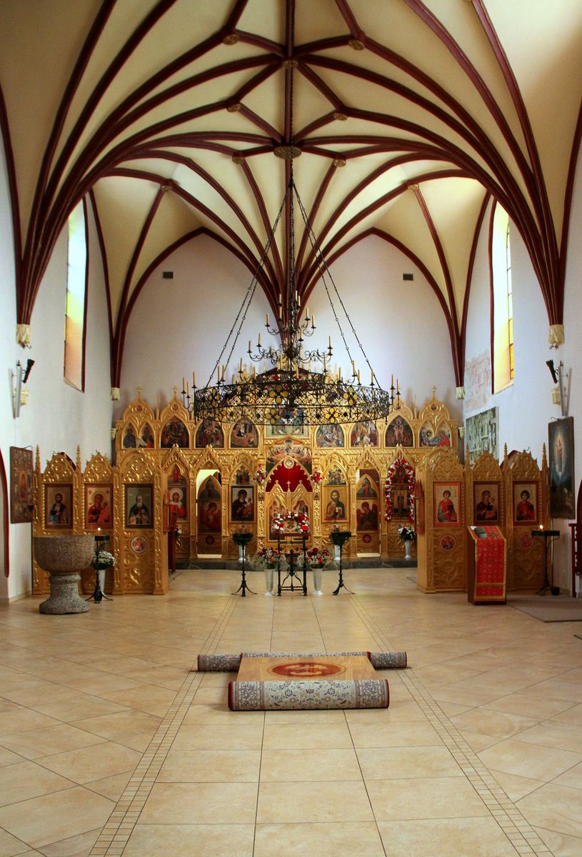 интерьер и убранство. Монастырь святой Екатерины. Церковь Екатерины, Родники (Гурьевский городской округ, Калининградская область)