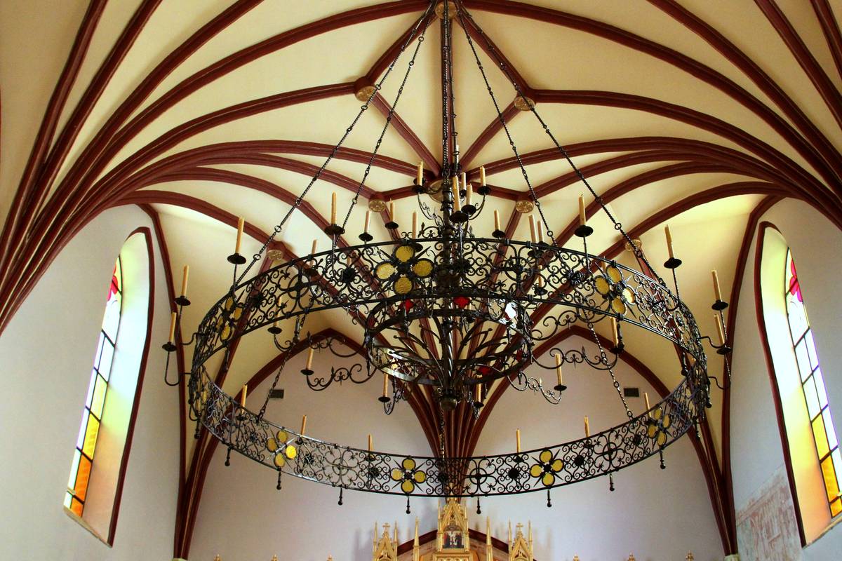 интерьер и убранство. Монастырь святой Екатерины. Церковь Екатерины, Родники (Гурьевский городской округ, Калининградская область)