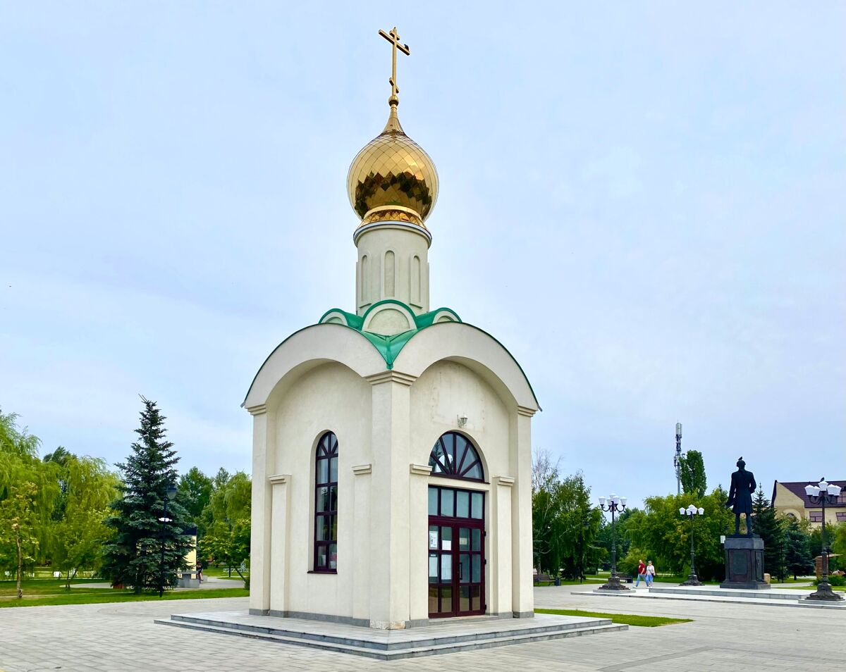 Часовня Троицы Живоначальной, Бузулук (Бузулукский район, Оренбургская область). фасады, Вид с северо-запада
