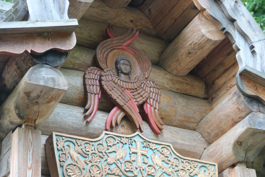 Часовня Сергия Радонежского, Гремячий ключ, урочище (Сергиево-Посадский городской округ, Московская область). архитектурные детали