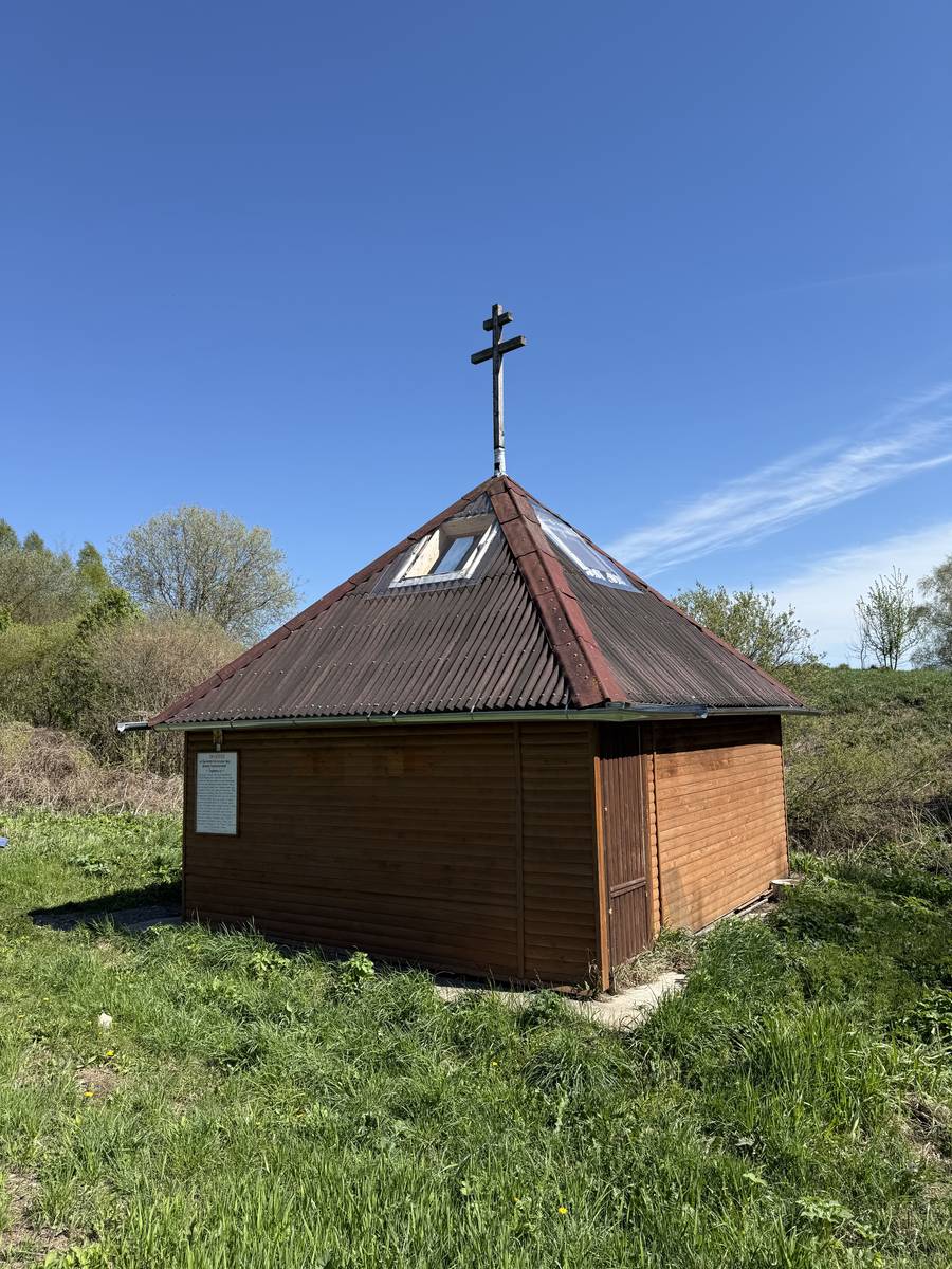 Часовня Тихвинской иконы Божией Матери, Новое Павшино (Дубенский район, Тульская область). фасады, Вид с запада