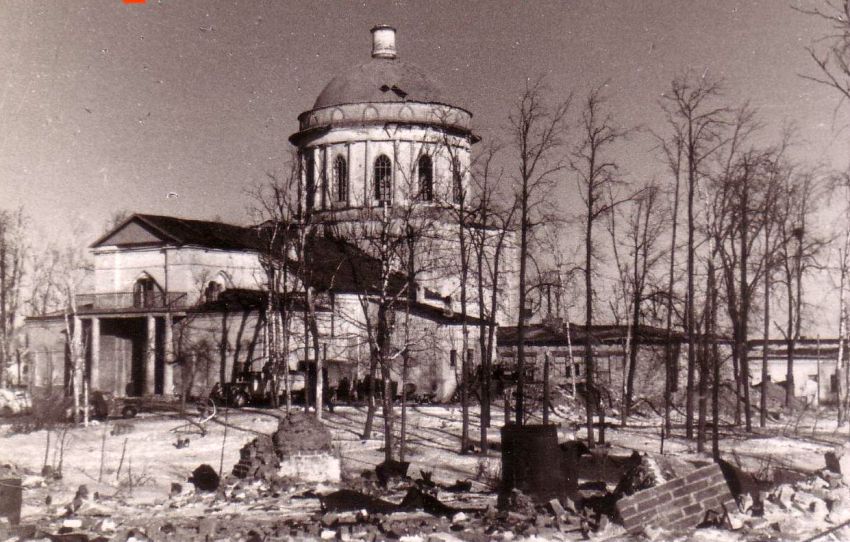Церковь Благовещения Пресвятой Богородицы (старая), Сычёвка (Сычёвский район, Смоленская область). архивная фотография, старая церковь
