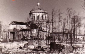 Сычёвка. Церковь Благовещения Пресвятой Богородицы (старая)