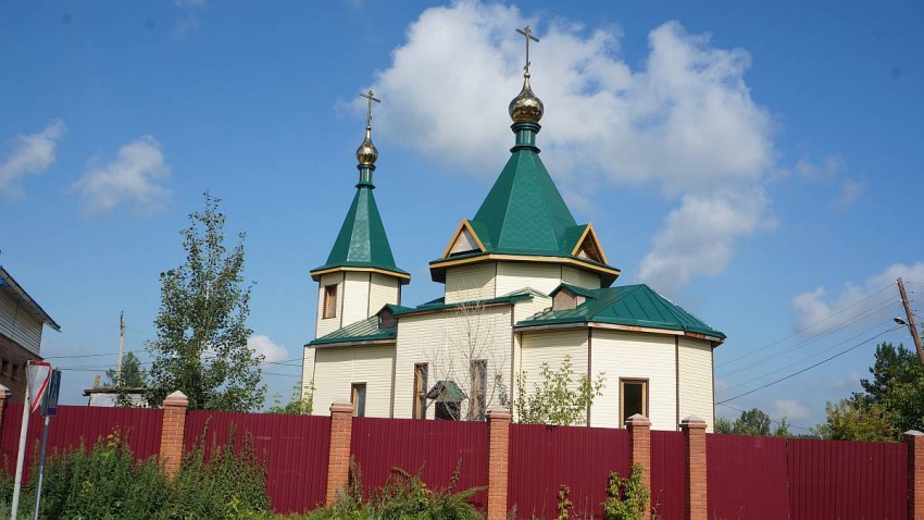 Церковь Пантелеимона Целителя (новая), Кубовая (Новосибирский район, Новосибирская область). фасады