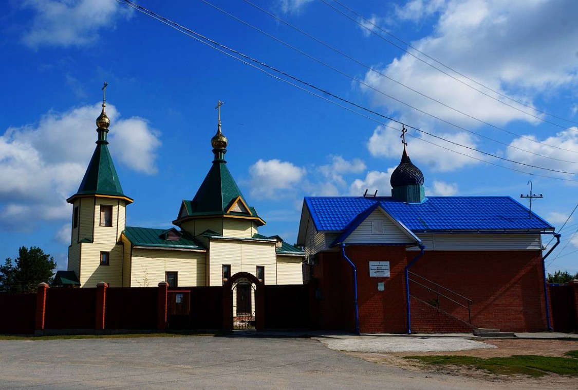 Церковь Пантелеимона Целителя (новая), Кубовая (Новосибирский район, Новосибирская область). фасады
