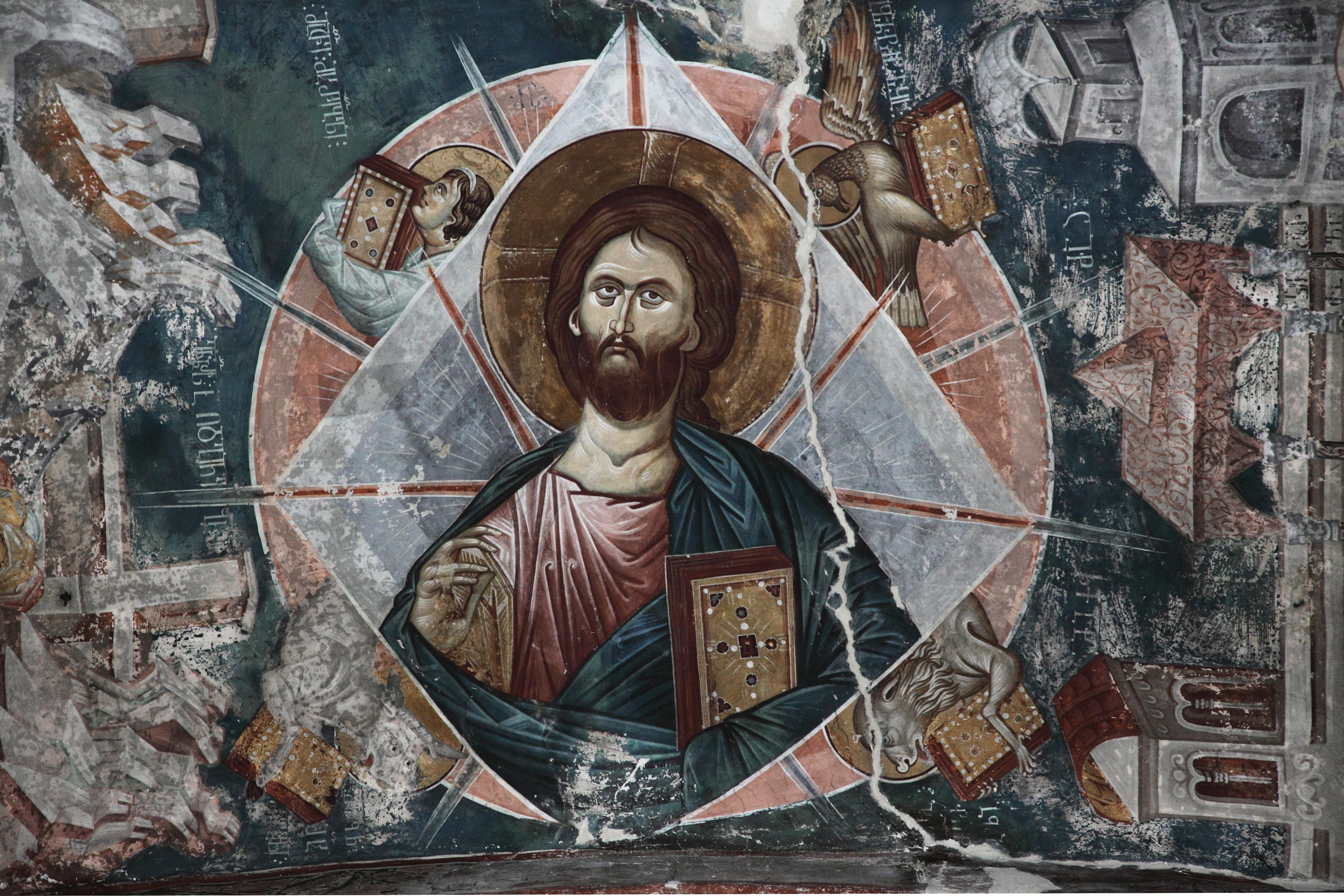 преображение фреска дитчаны сербия. ангелы господни фреска. икона иисуса христа херувим. икона слава иисуса христа. грачаница фреска богородица.