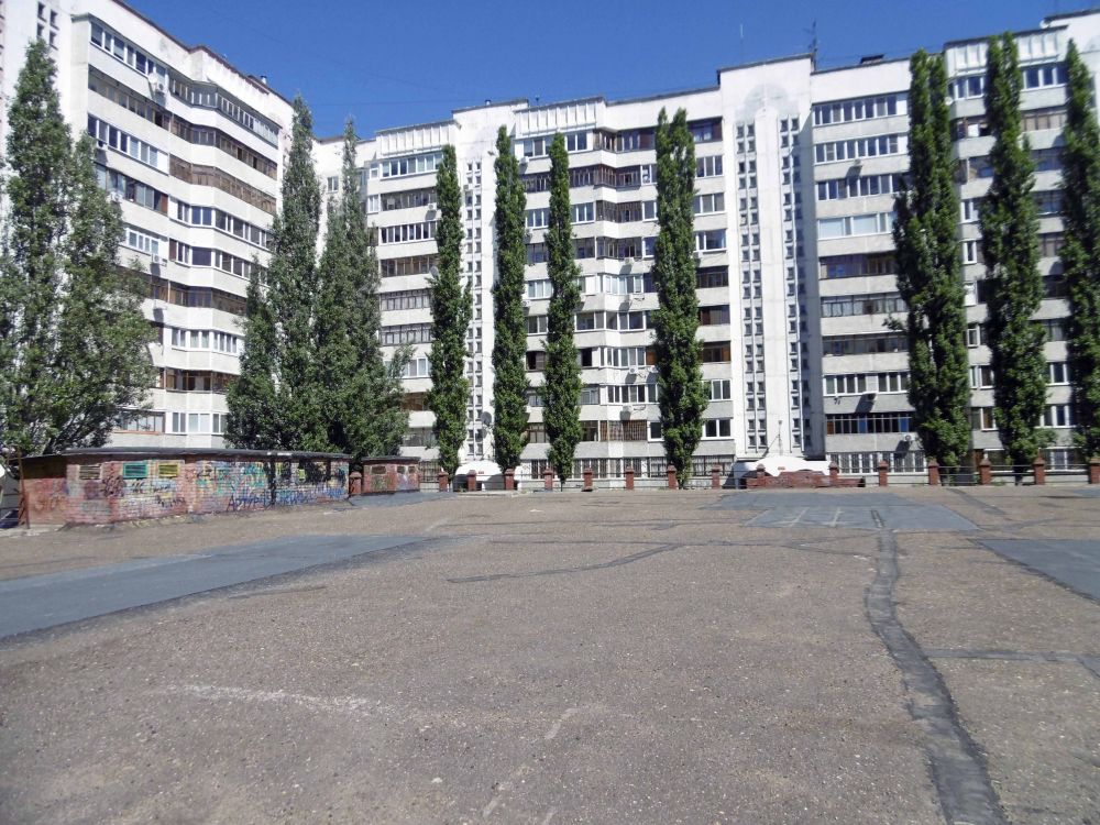 Церковь Троицы Живоначальной в Пороховой слободе, Московский район (Казань, город, Республика Татарстан). дополнительная информация, Место, где до 1980 г стояла церковь