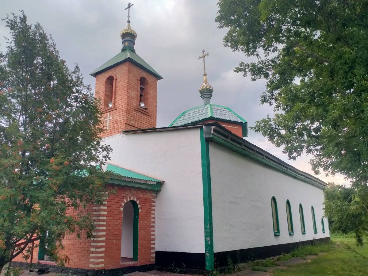 Церковь Димитрия Солунского, Павло-Антоновка (Тоцкий район, Оренбургская область). фасады