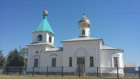 Бородинск. Церковь Покрова Пресвятой Богородицы