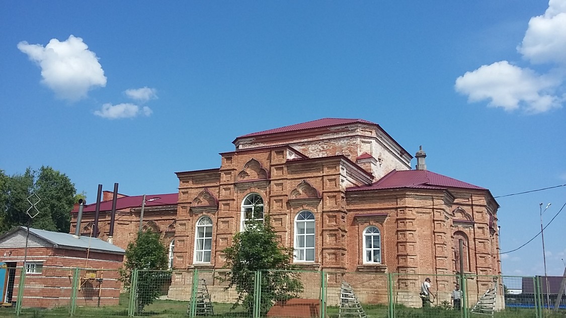 Пономарёвка. Церковь Николая Чудотворца. фасады