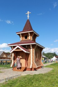 Арамиль, посёлок. Часовня Николая Чудотворца