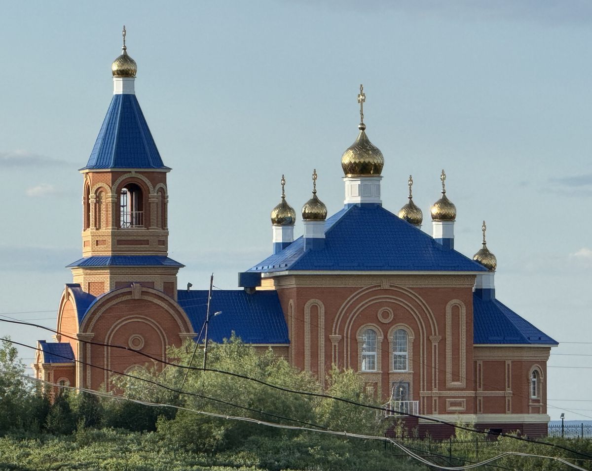 Церковь Покрова Пресвятой Богородицы, Тазовский (Тазовский район, Ямало-Ненецкий автономный округ). фасады, Вид с юга