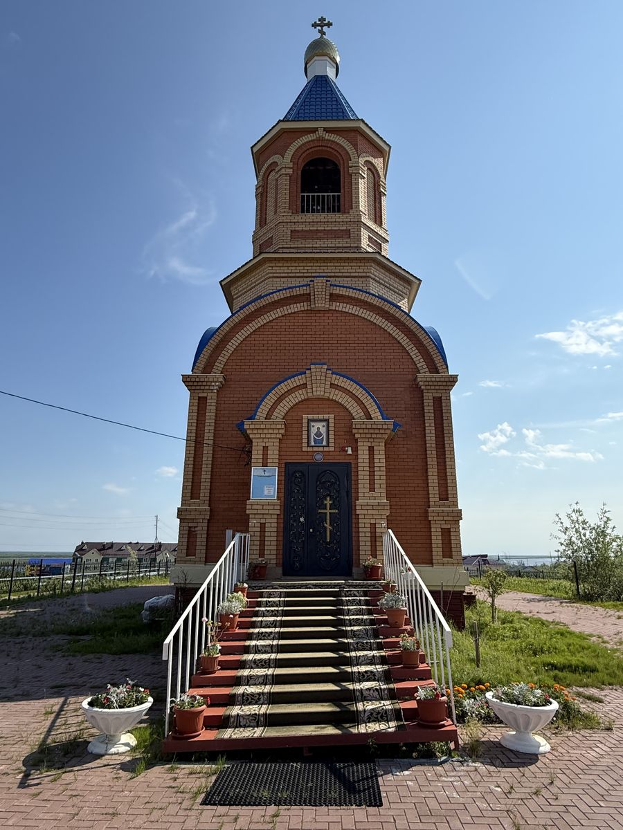 Церковь Покрова Пресвятой Богородицы, Тазовский (Тазовский район, Ямало-Ненецкий автономный округ). фасады, Вид с запада