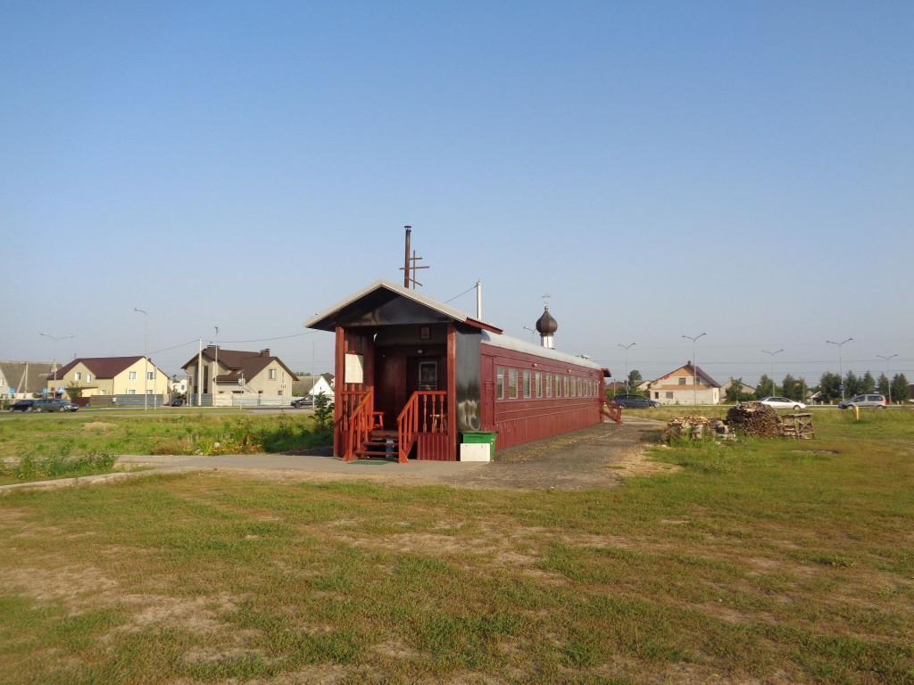 Церковь Валентины Минской (строящаяся), Барановичи (Барановичский район, Беларусь, Брестская область). фасады, Временный храм