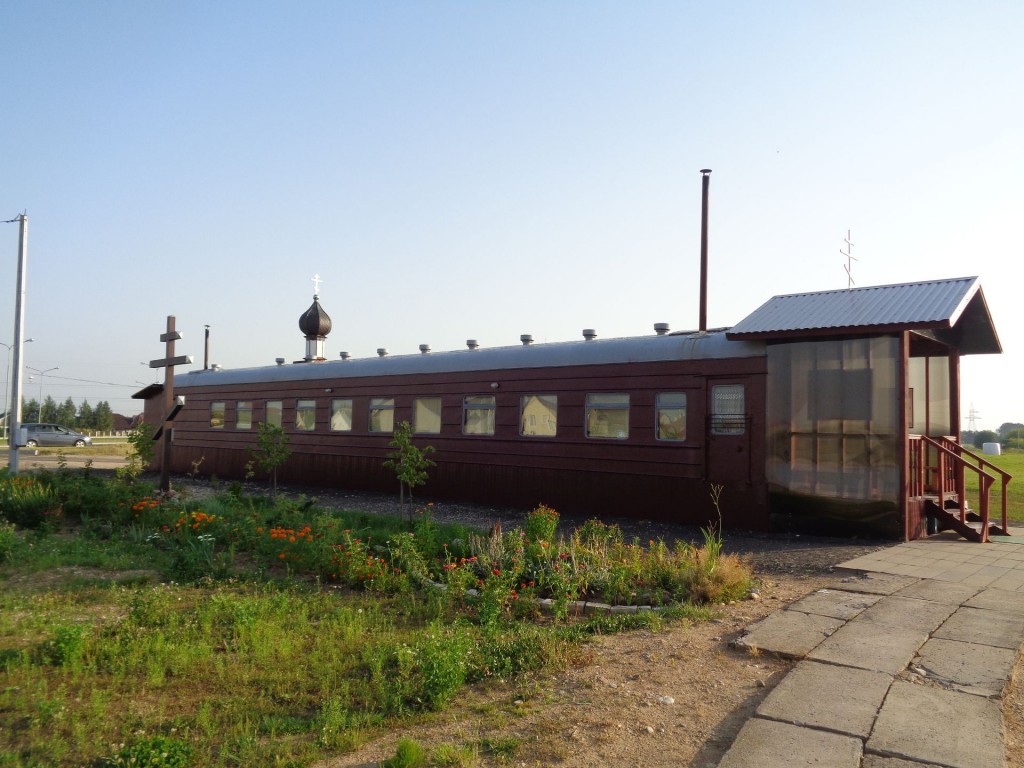 Церковь Валентины Минской (строящаяся), Барановичи (Барановичский район, Беларусь, Брестская область). фасады, Временный храм