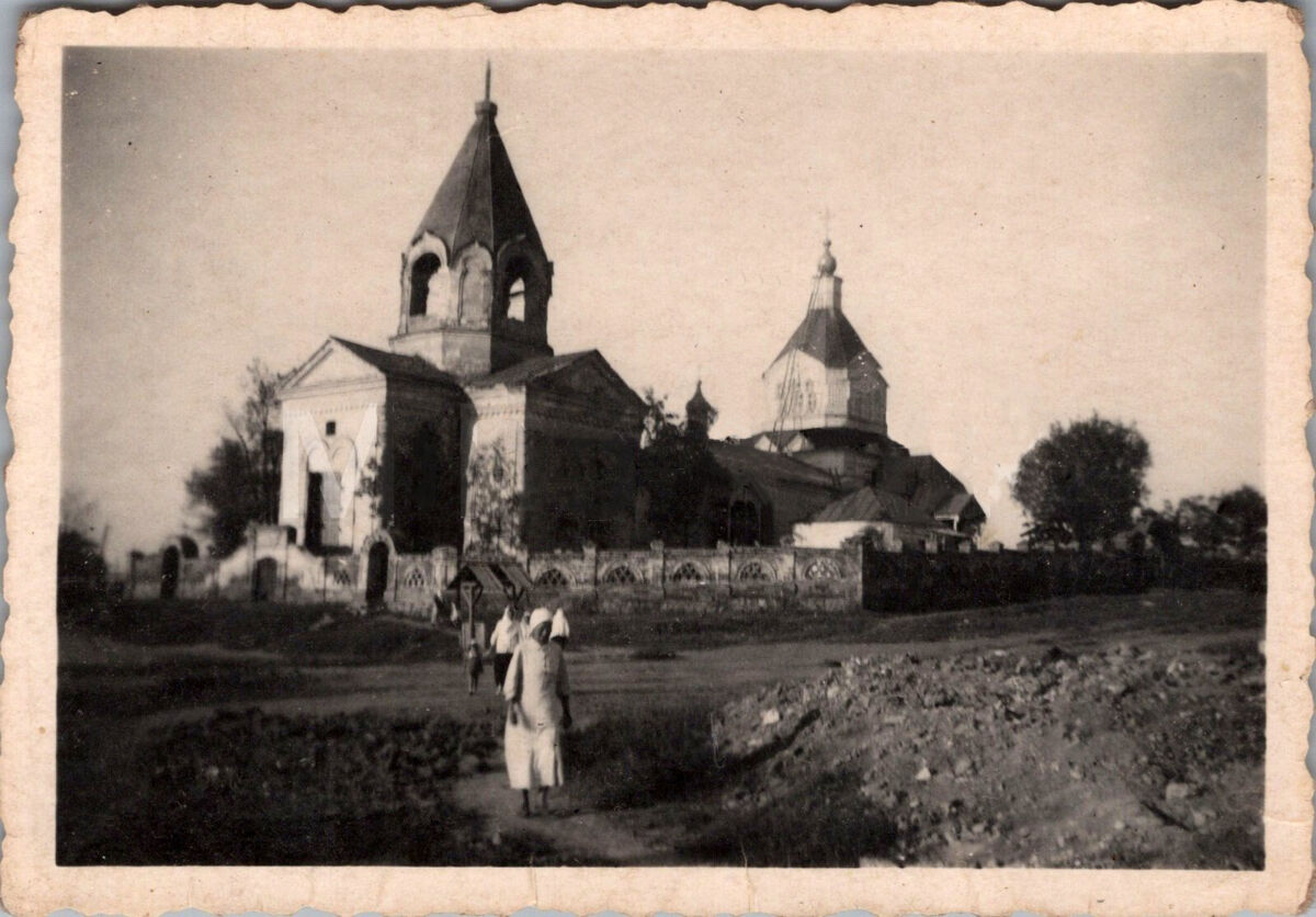 Храмовый комплекс. Церкви Николая Чудотворца и Иоанна Предтечи, Бахмут (Бахмутский район, Украина, Донецкая область). архивная фотография, Фото с аукциона e-bay.de