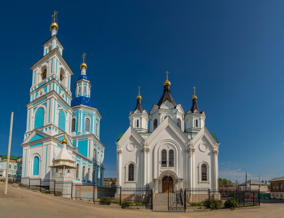 Храмовый комплекс. Церкви Смоленской иконы Божией Матери и Рождества Христова, Арзамас (Арзамасский район и г. Арзамас, Нижегородская область). фасады